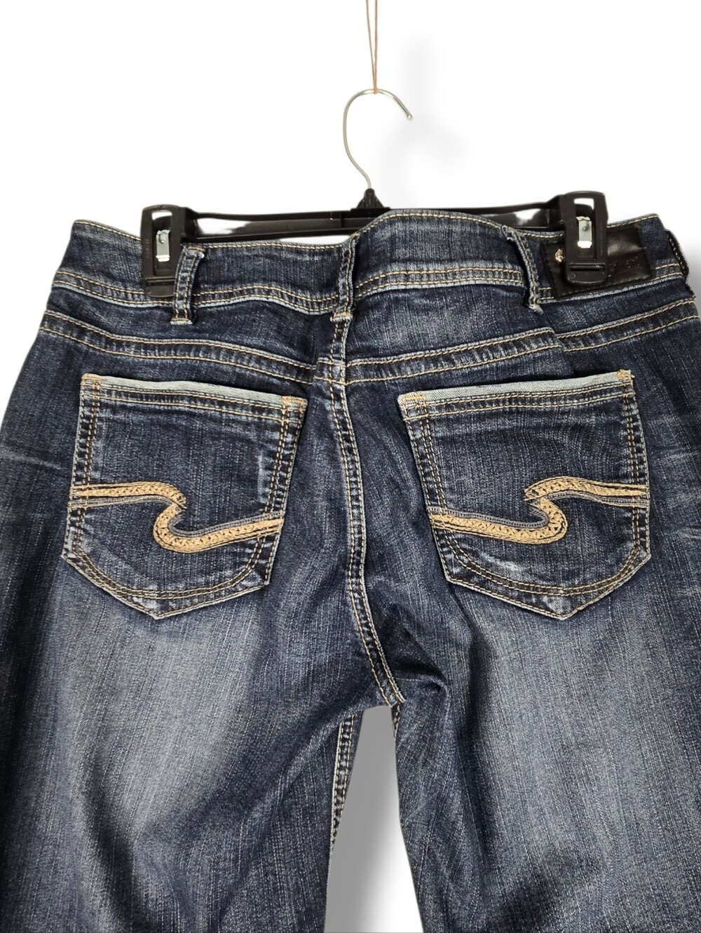 Silver Suki Low Rise Straight Leg Jean Womens Size 32 - Picture 2 of 15